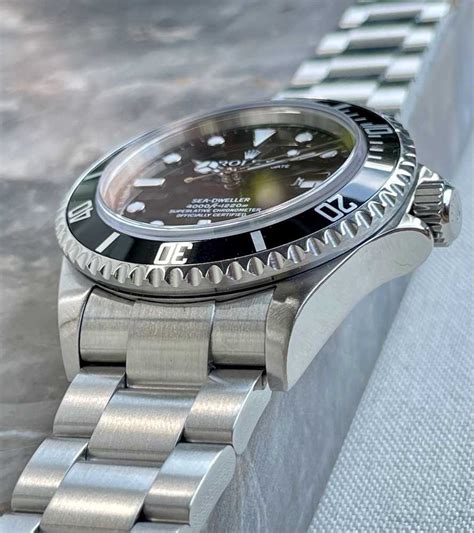 2008 rolex sea dweller 16600|Rolex 16600 dial variants.